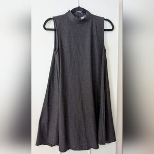 Artisan Ny Charcoal Striped Dress